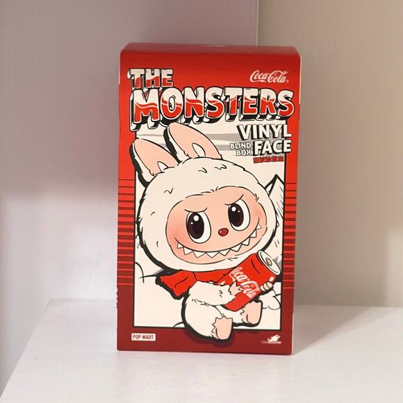 Labubu Pop Mart The Monsters Coca-Cola Series Happy Factor -Open Box New - Picture 2 of 7